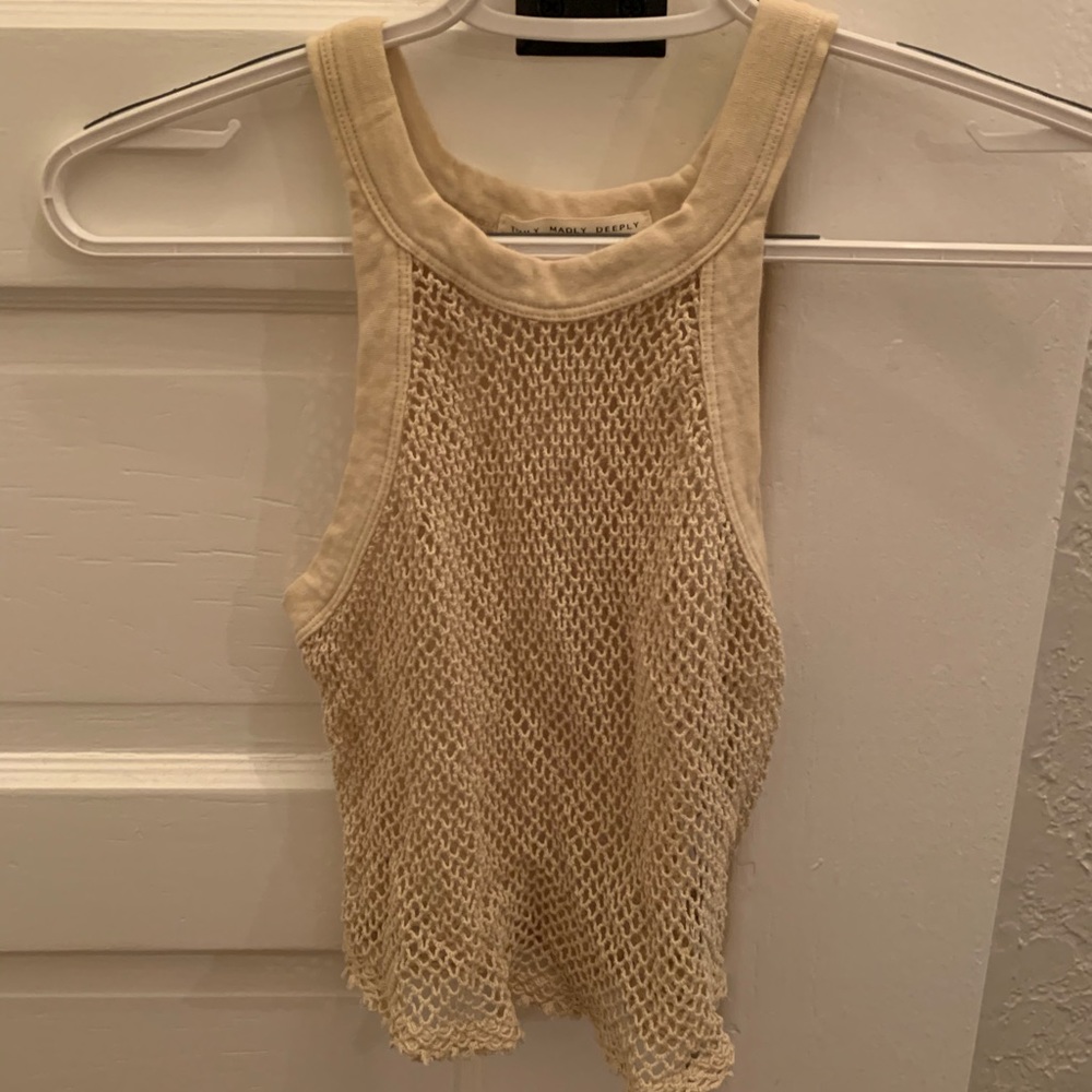 Urban Outfitters Mesh Crop Top
